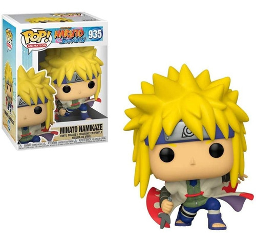 Funko Pop Naruto Shippuden Minato Namikaze 935 Kunai Orginal